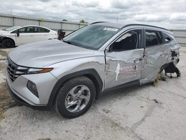 HYUNDAI TUCSON SEL 2022 silver  gas 5NMJBCAE5NH117770 photo #1