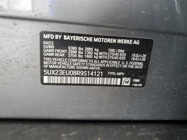 2024 BMW X5 xDrive40I VIN: 5UX23EU08R9S14121 Lot: 59969254