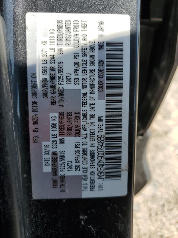 JM3KE4DY9G0794869 2016 Mazda Cx-5 Gt