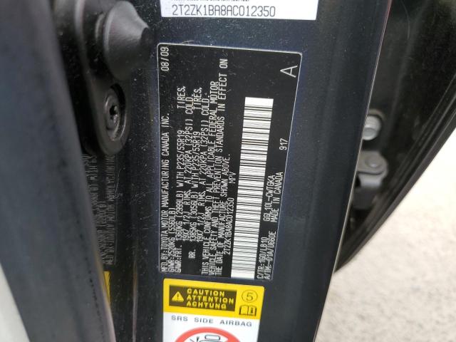 2010 Lexus Rx 350 VIN: 2T2ZK1BA8AC012350 Lot: 57133644