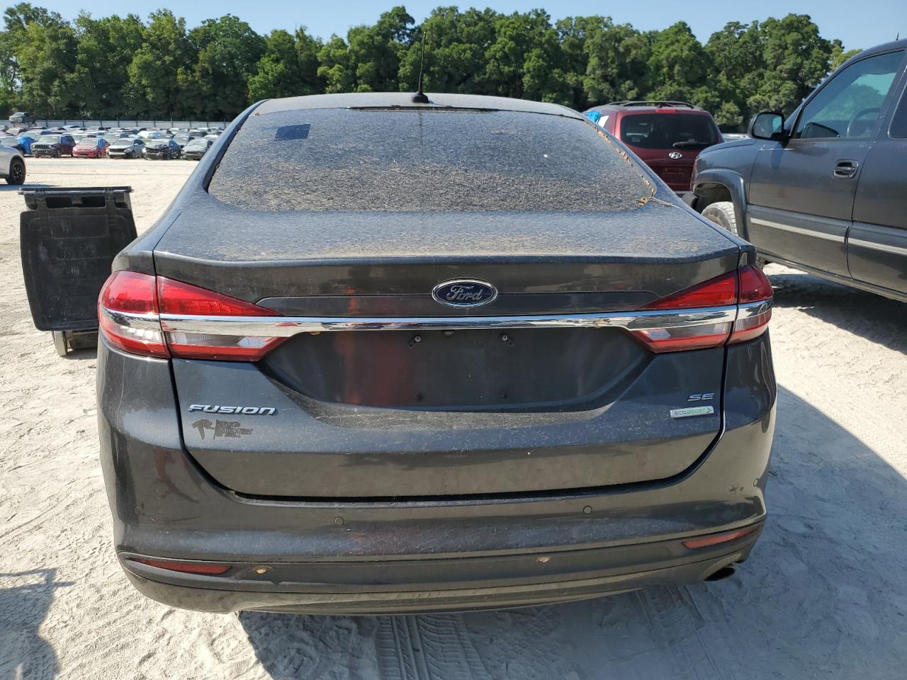 2017 Ford Fusion Se vin: 3FA6P0HDXHR411288