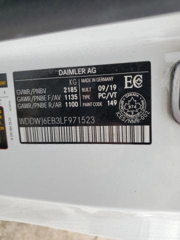 2020 Mercedes-Benz C 43 Amg VIN: WDDWJ6EB3LF971523 Lot: 54192154