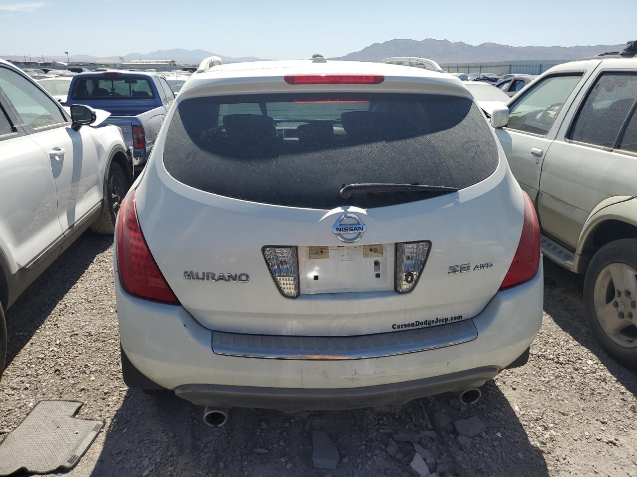 JN8AZ08W37W653128 2007 Nissan Murano Sl