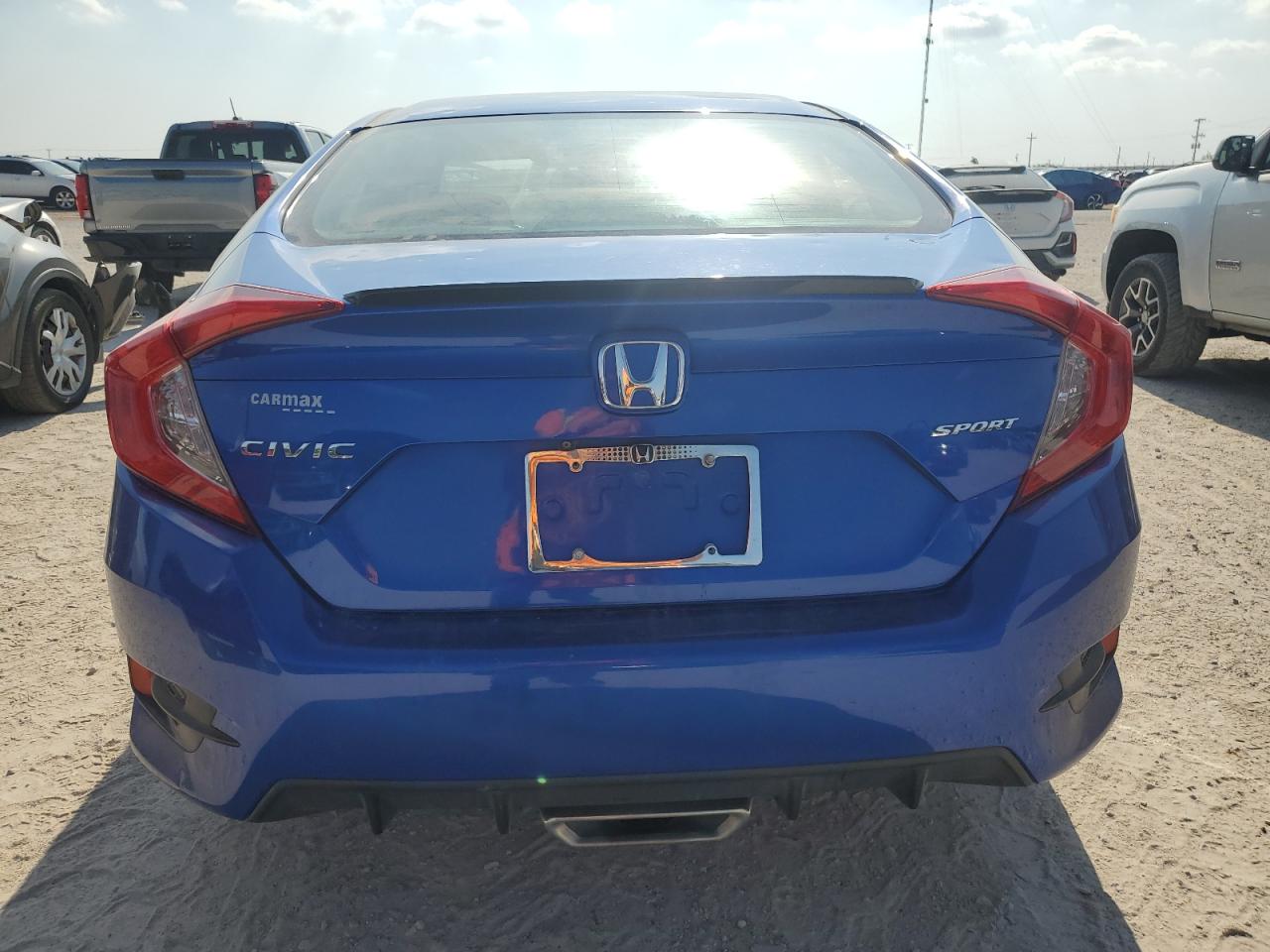 Lot #2701413619 2019 HONDA CIVIC SPOR