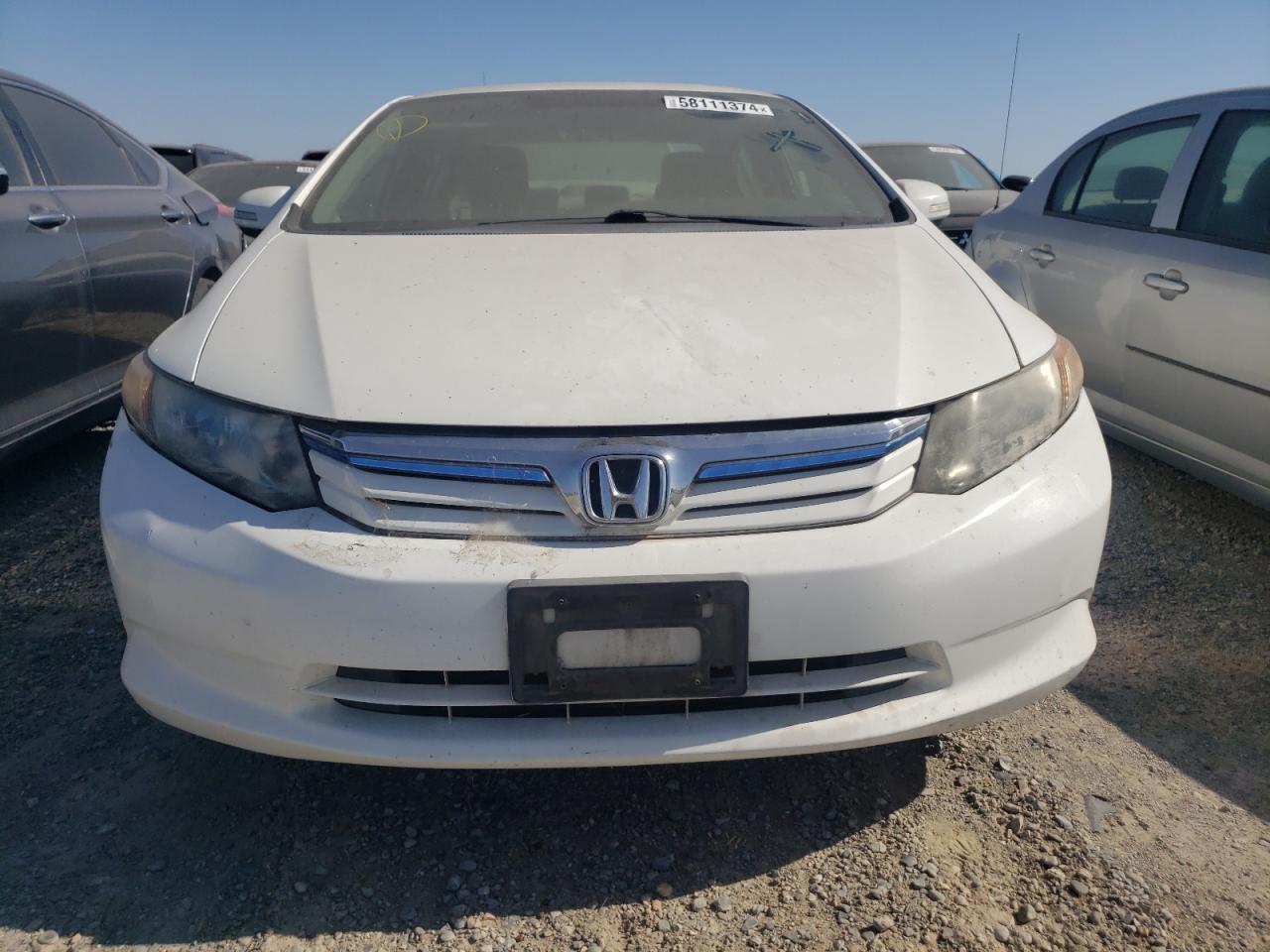 JHMFB4F25CS007876 2012 Honda Civic Hybrid