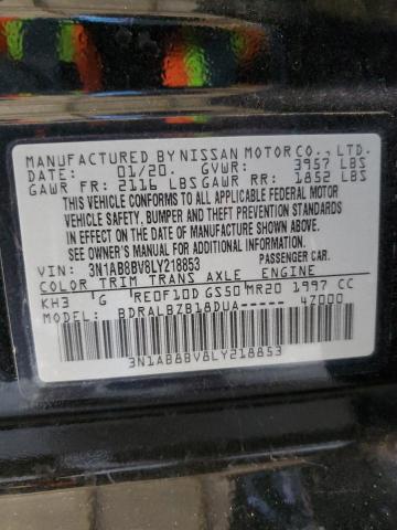 2020 NISSAN SENTRA S - 3N1AB8BV8LY218853