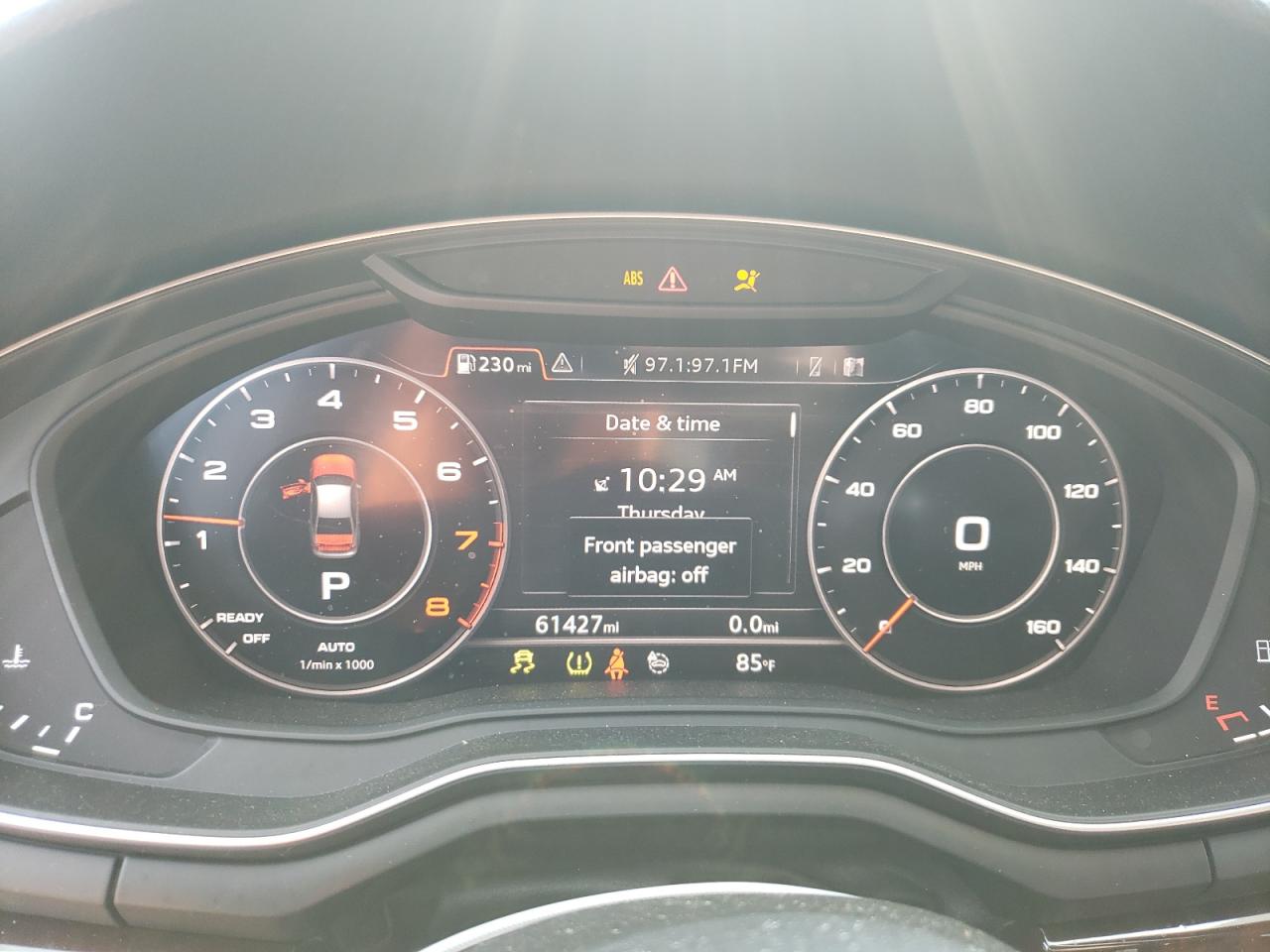 WAUENAF46KA049186 2019 Audi A4 Premium Plus