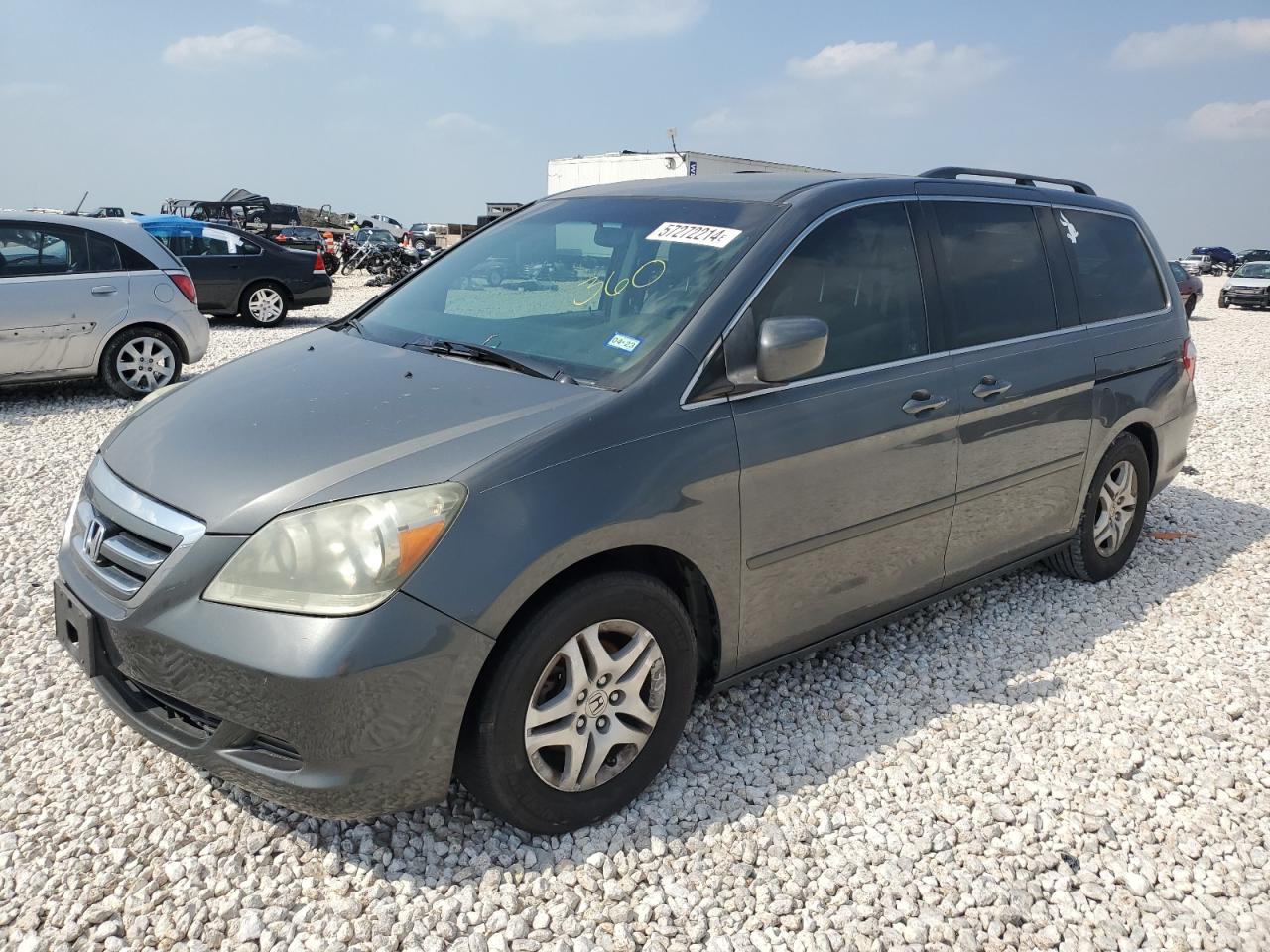 5FNRL38467B430506 2007 Honda Odyssey Ex