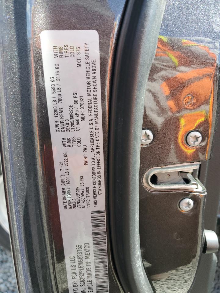 3C63R3PL6MG623765 2021 Ram 3500 Limited