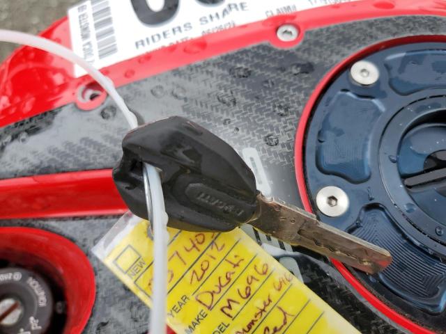 2012 DUCATI MONSTER 69 ZDM1RADN4CB057403