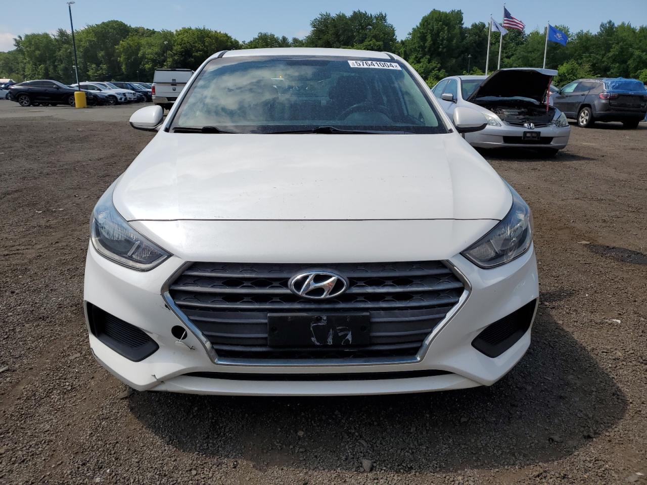 2018 Hyundai Accent Se vin: 3KPC24A35JE018798