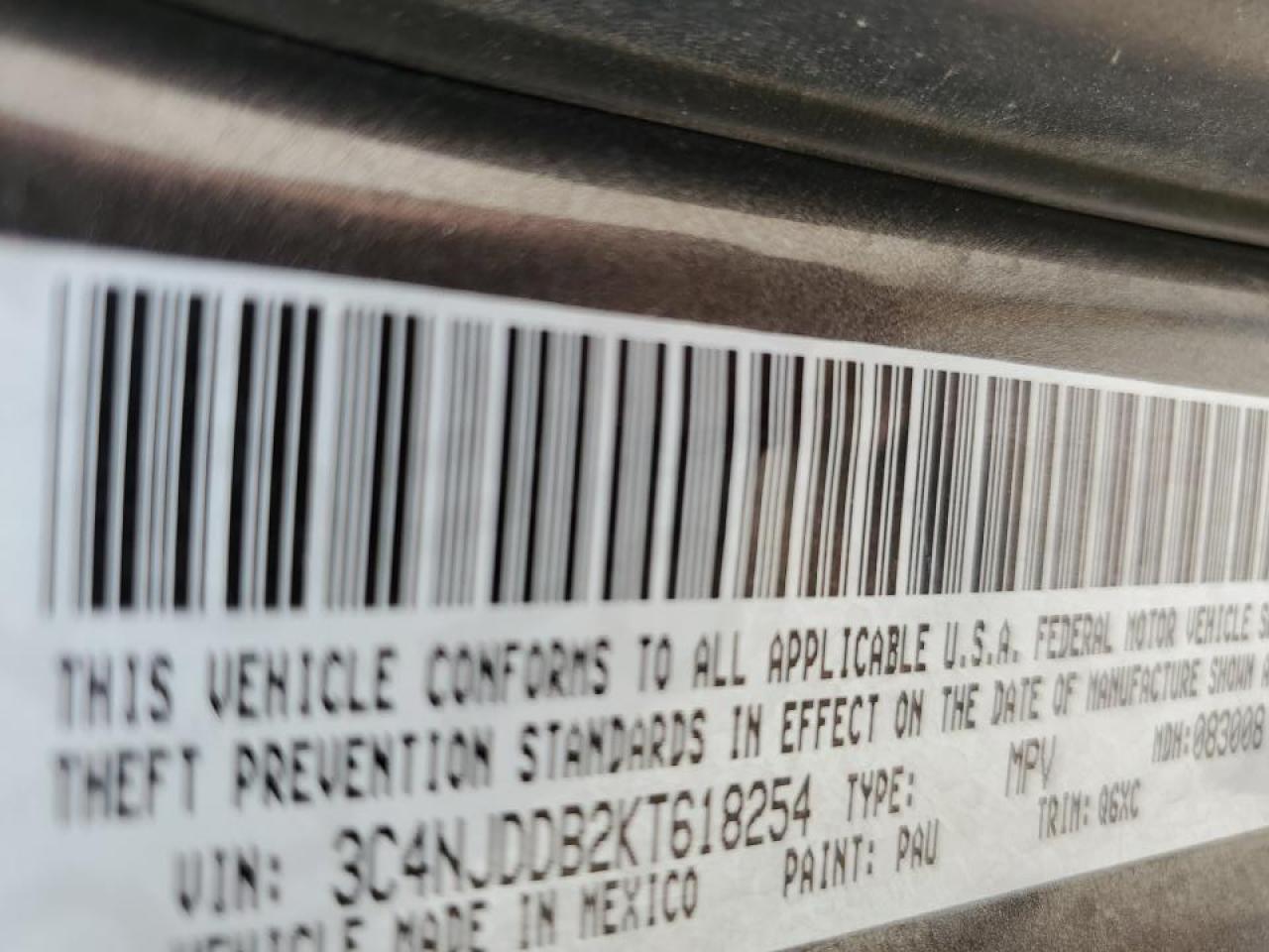 3C4NJDDB2KT618254 2019 Jeep Compass Trailhawk