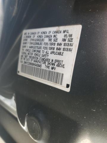 2008 Acura Mdx Technology VIN: 2HNYD28688H545845 Lot: 58598804