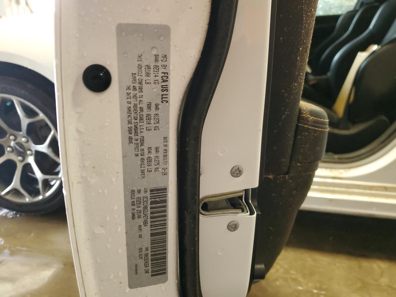 2C3CCABG3JH274864 2018 Chrysler 300 S