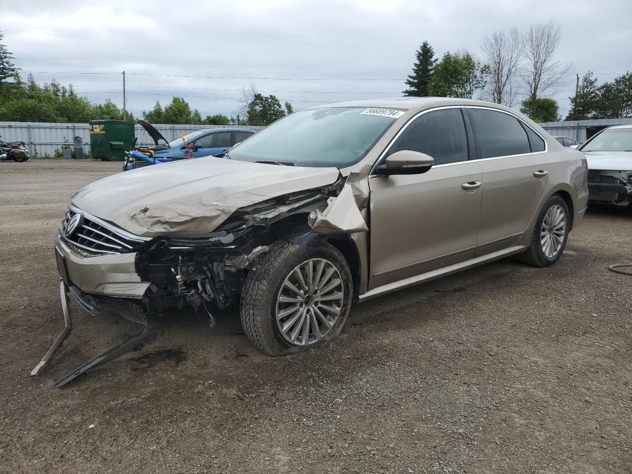 1VWBT7A3XHC050798 2017 Volkswagen Passat Se