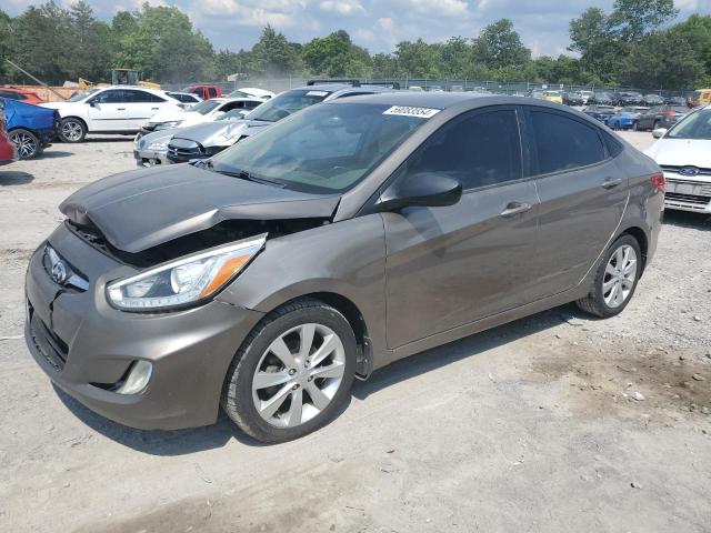 2014 Hyundai Accent Gls VIN: KMHCU4AE7EU668988 Lot: 59083554