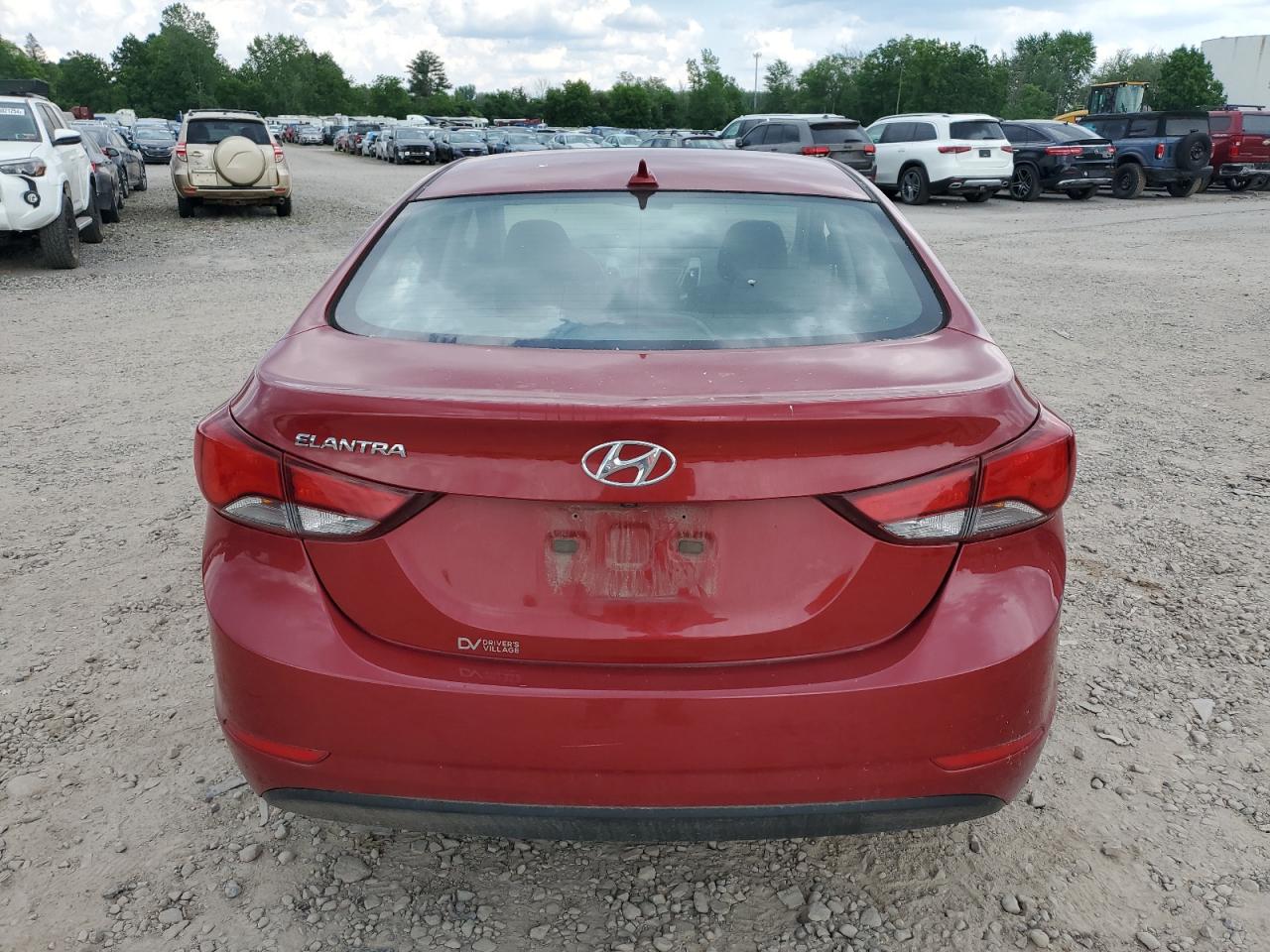 2016 Hyundai Elantra Se vin: KMHDH4AE5GU585264