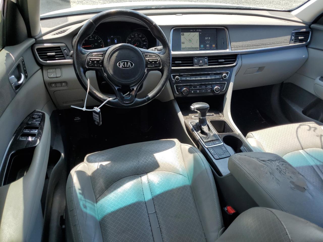 5XXGU4L30GG027644 2016 Kia Optima Ex