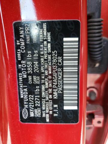 2023 HYUNDAI ELANTRA LI - KMHLP4AG4PU378025