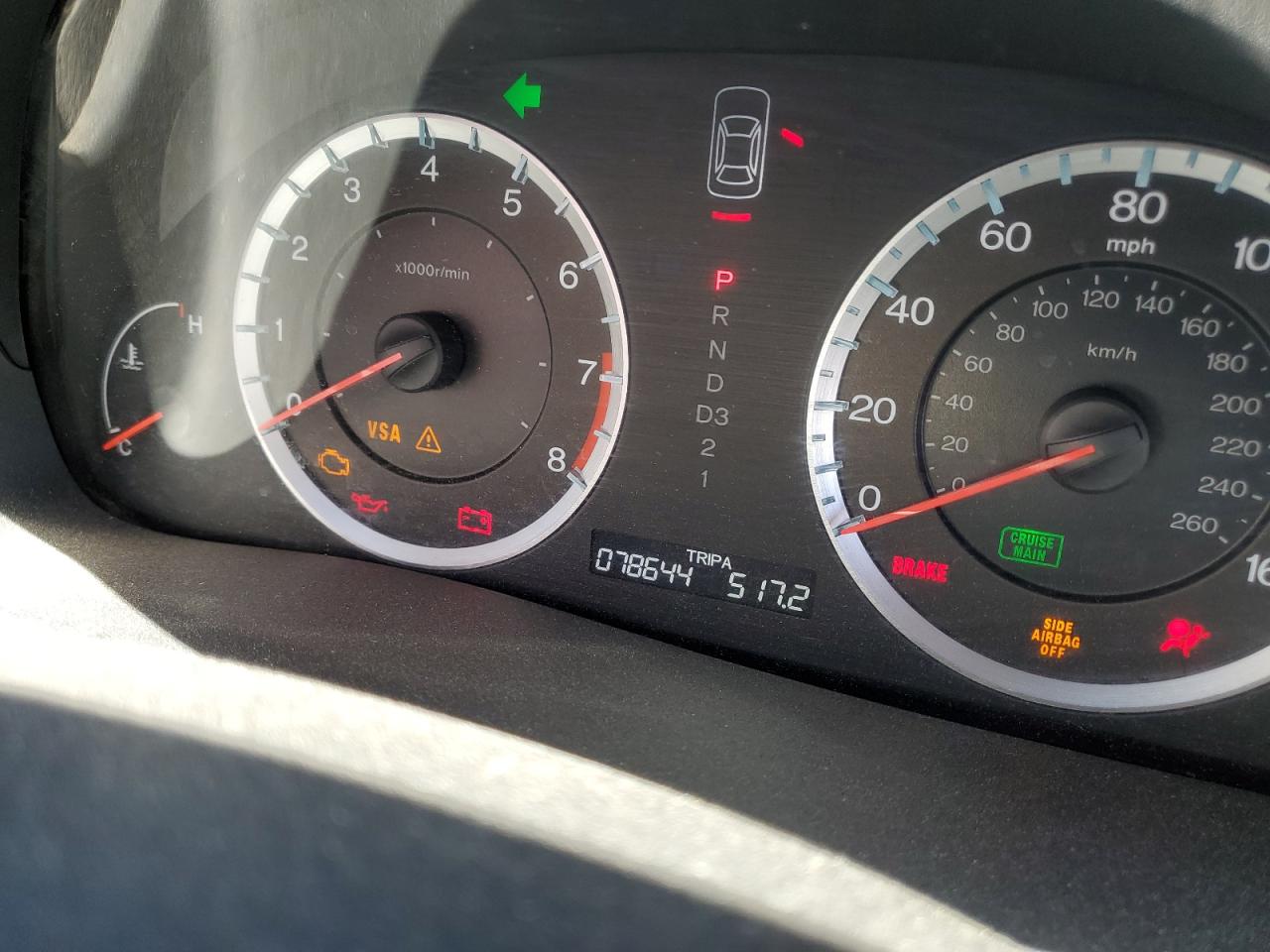 1HGCP26359A128393 2009 Honda Accord Lx