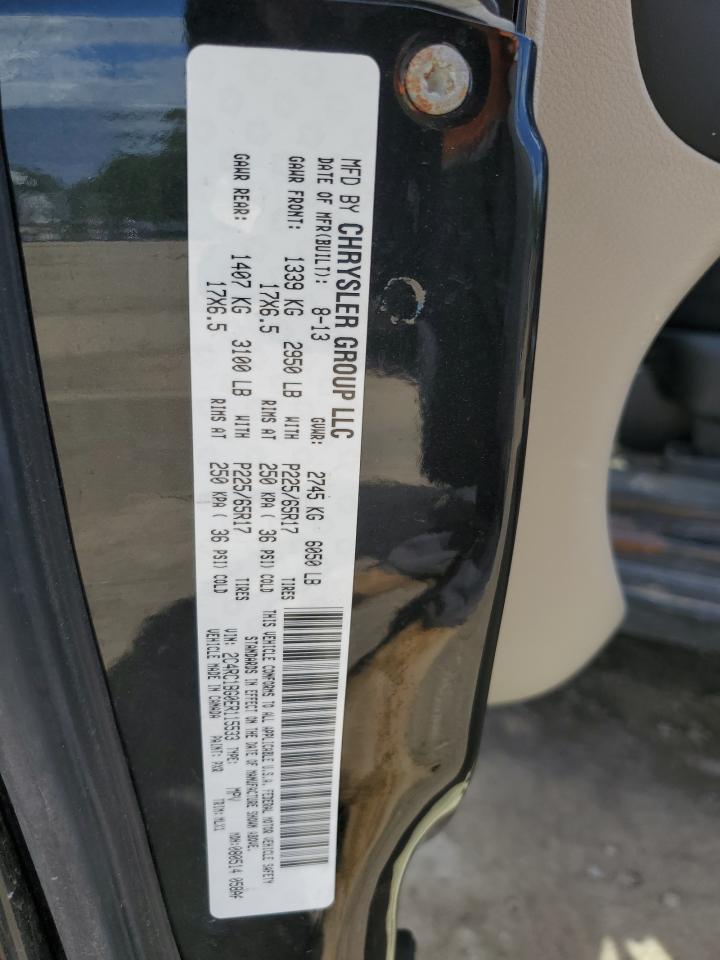 2C4RC1BG0ER115533 2014 Chrysler Town & Country Touring