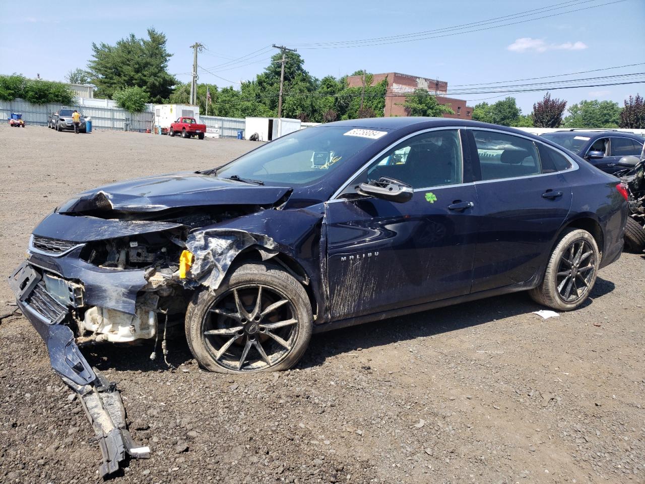 2018 Chevrolet Malibu Lt vin: 1G1ZD5ST7JF164935