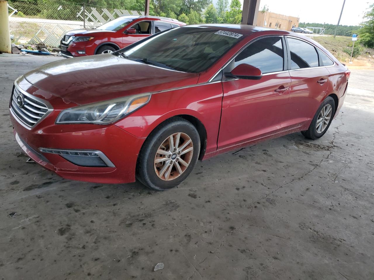 5NPE24AF2FH087809 2015 Hyundai Sonata Se