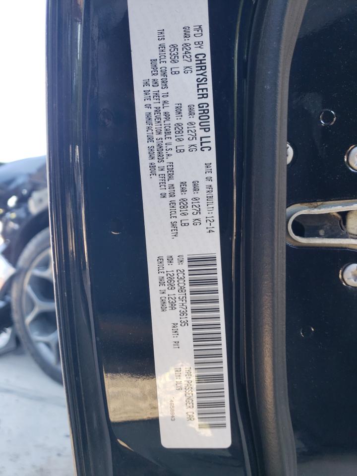 2C3CCABT5FH736135 2015 Chrysler 300 S