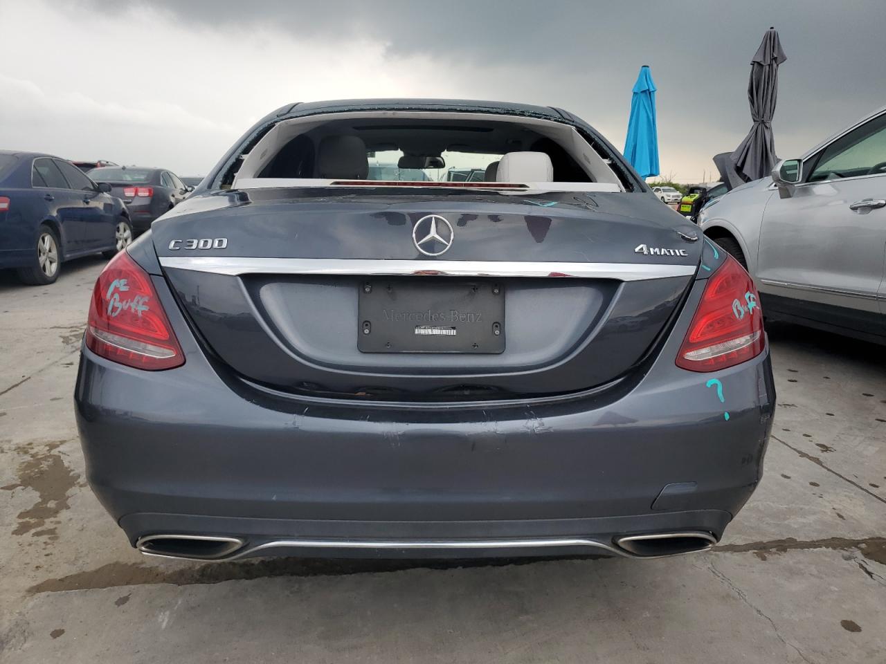 WDDWF4KB3GR145219 2016 Mercedes-Benz C 300 4Matic