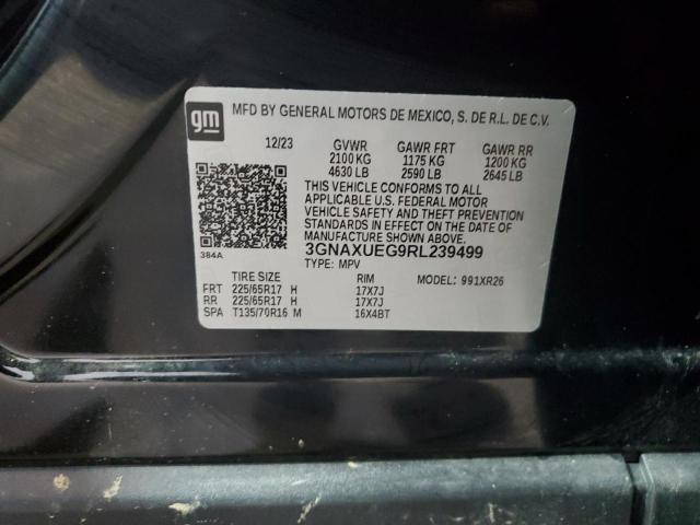 2024 CHEVROLET EQUINOX LT - 3GNAXUEG9RL239499