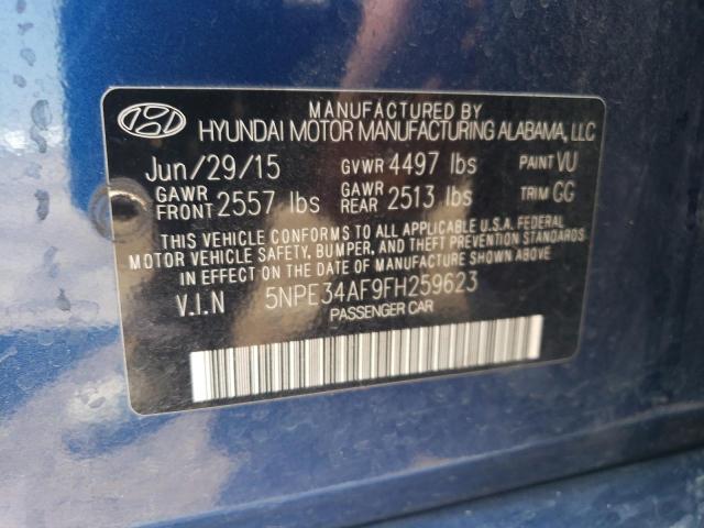 5NPE34AF9FH259623 2015 HYUNDAI SONATA - Image 12