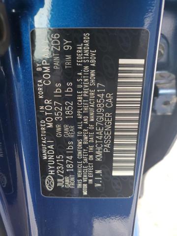 2016 HYUNDAI ACCENT SE - KMHCT4AE7GU985417
