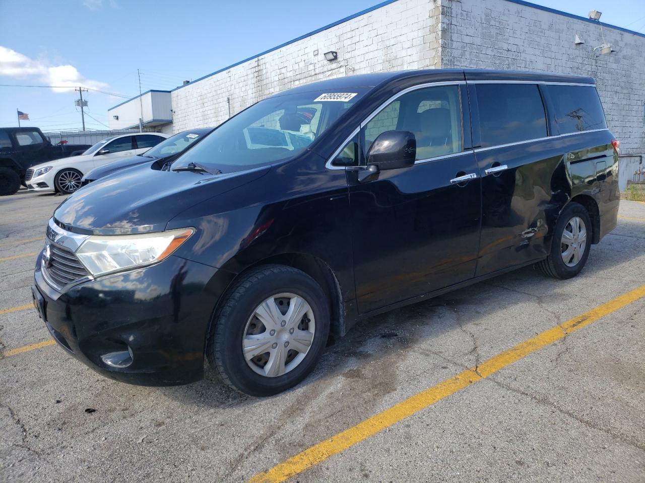 2012 Nissan Quest S vin: JN8AE2KP8C9044277