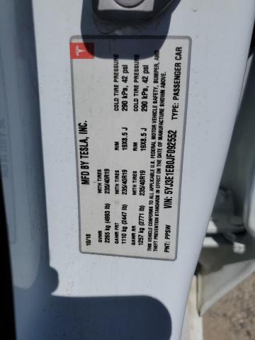 2018 TESLA MODEL 3 - 5YJ3E1EB0JF092552