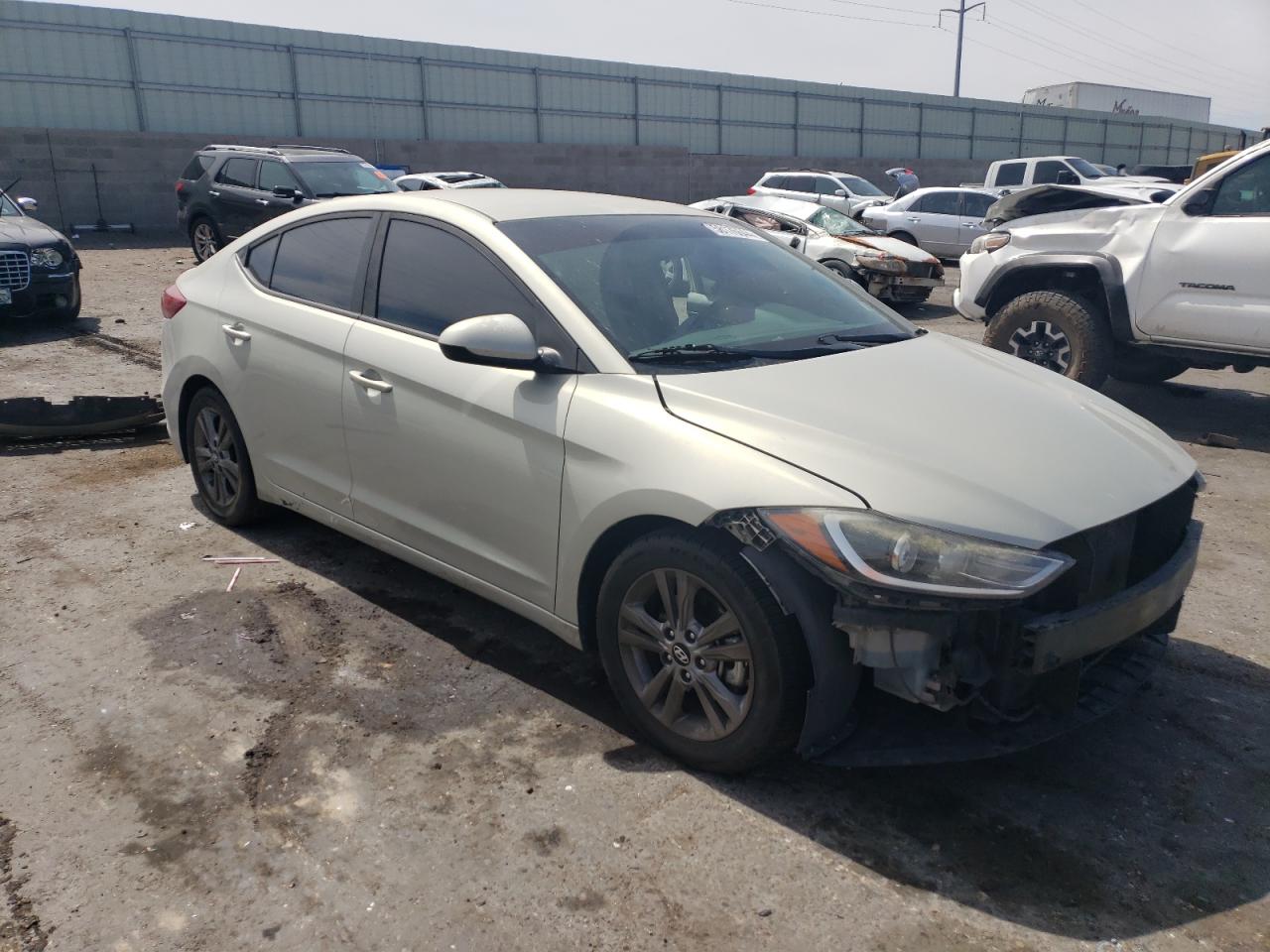 2018 Hyundai Elantra Sel vin: KMHD84LF7JU590656