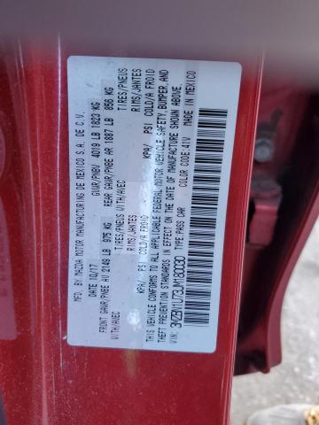 2018 Mazda 3 Sport VIN: 3MZBN1U73JM180030 Lot: 56661744