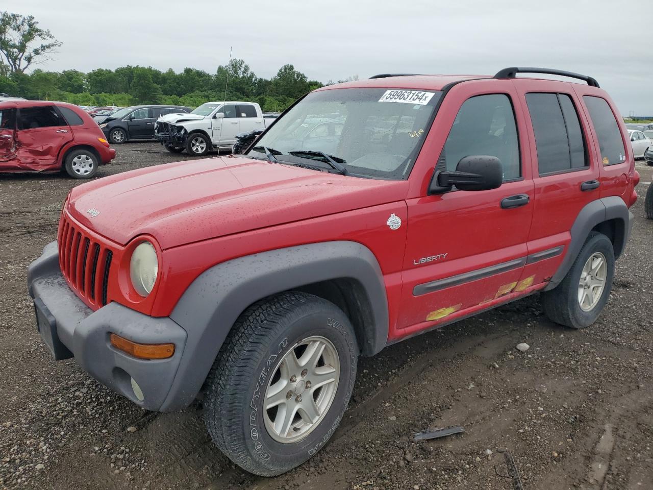 1J4GL48K14W230341 2004 Jeep Liberty Sport