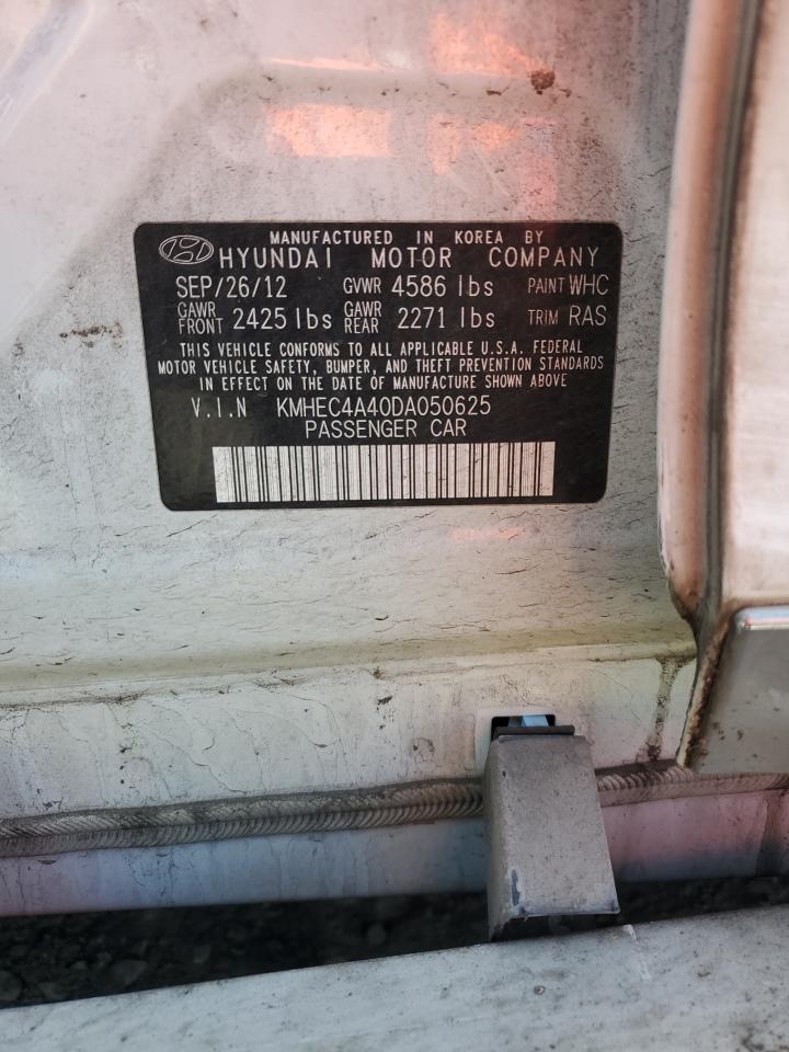 KMHEC4A40DA050625 2013 Hyundai Sonata Hybrid