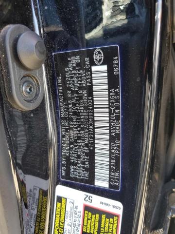 VIN 4T1F31AK3MU024004 2021 Toyota Camry, Xle no.13