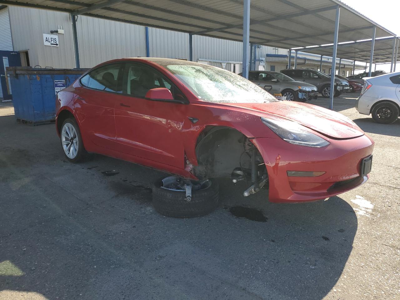 5YJ3E1EA8NF304837 2022 Tesla Model 3