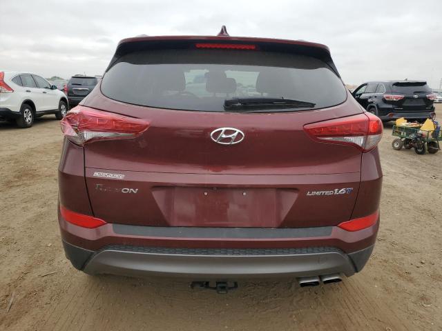 2016 Hyundai Tucson Limited VIN: KM8J33A29GU249389 Lot: 58792554
