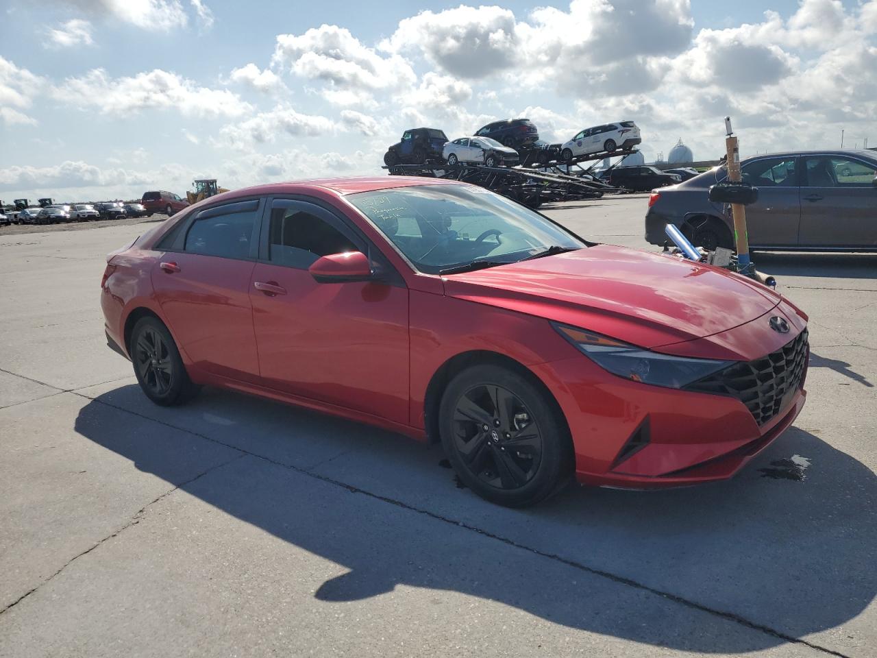 2021 Hyundai Elantra Sel vin: 5NPLS4AG9MH030486