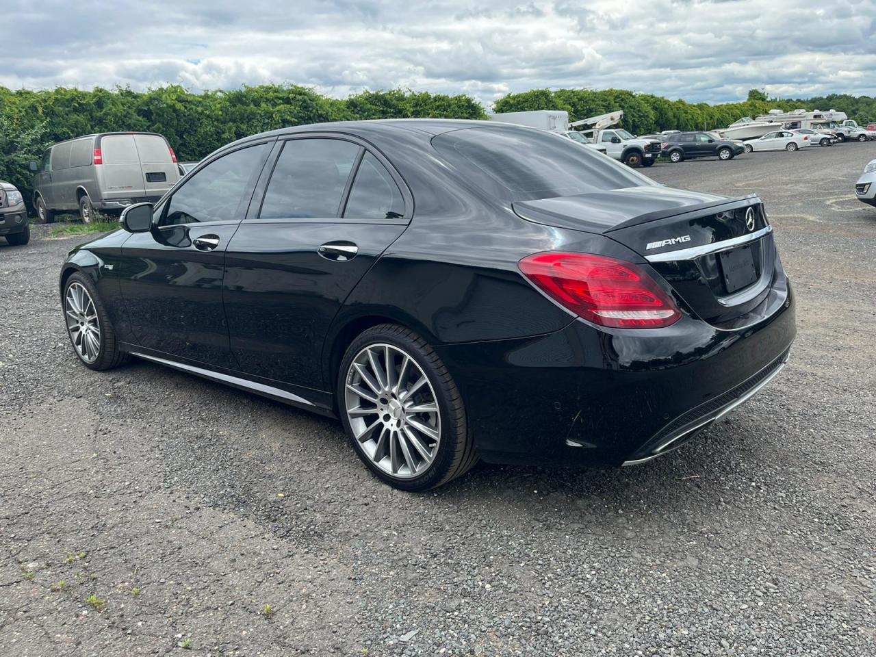 2017 Mercedes-Benz C 43 4Matic Amg vin: 55SWF6EBXHU187619