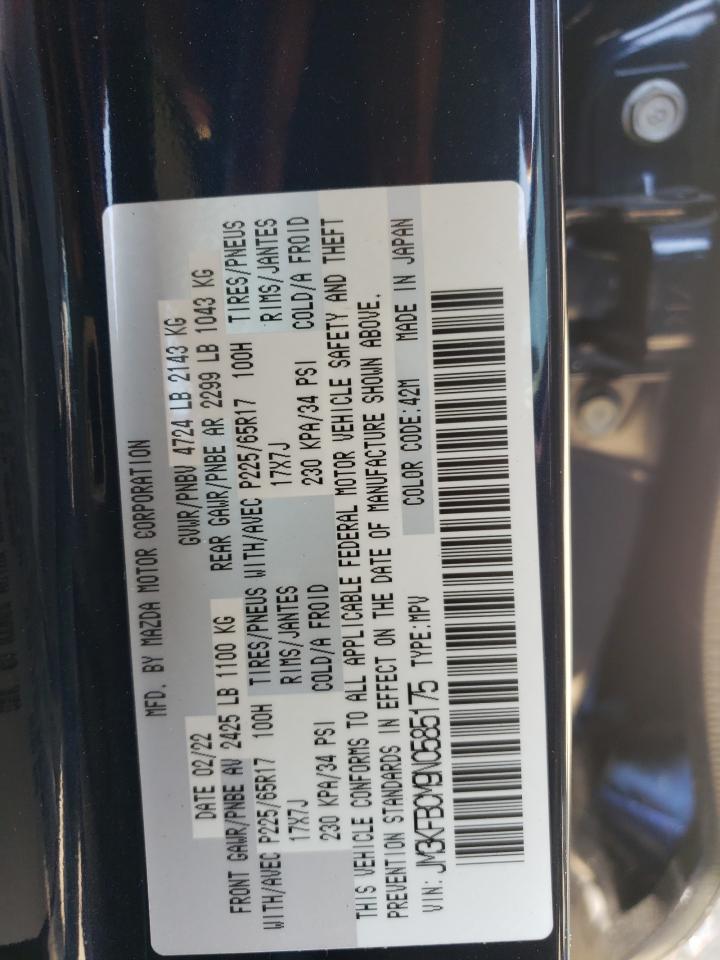 JM3KFBCM9N0585175 2022 Mazda Cx-5 Preferred