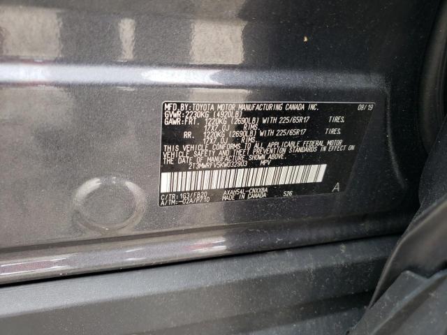 2019 TOYOTA RAV4 LE - 2T3MWRFV5KW032903