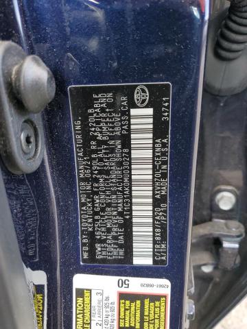 VIN 4T1C31AK0MU030278 2021 Toyota Camry, LE no.13