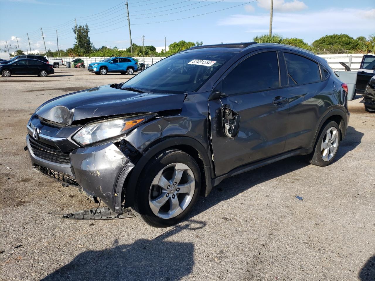 3CZRU5H74GM737083 2016 Honda Hr-V Exl