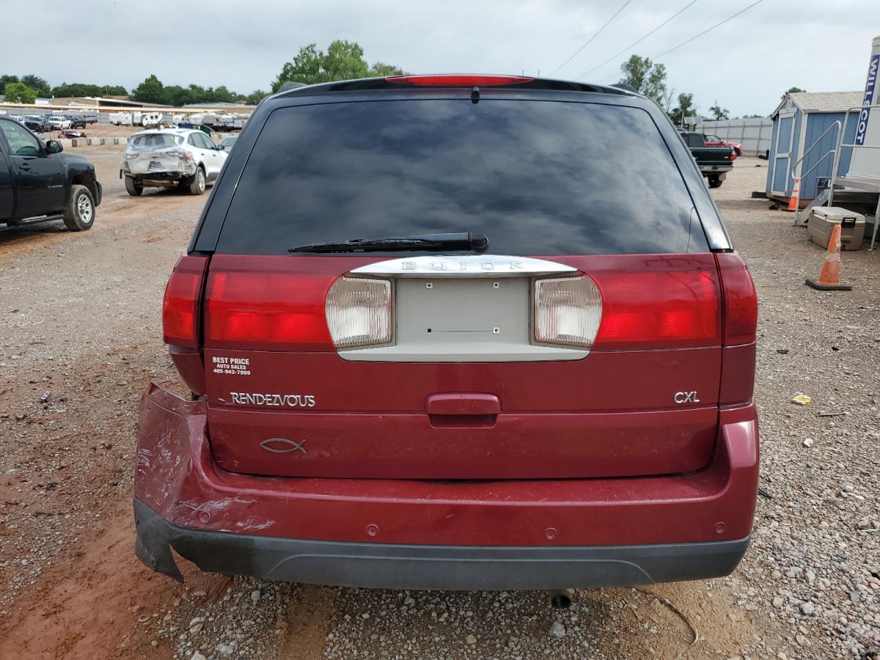 3G5DB03L36S631240 2006 Buick Rendezvous Cx