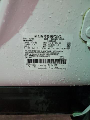 2022 Ford Explorer Xlt VIN: 1FMSK7DH9NGB06677 Lot: 58978514