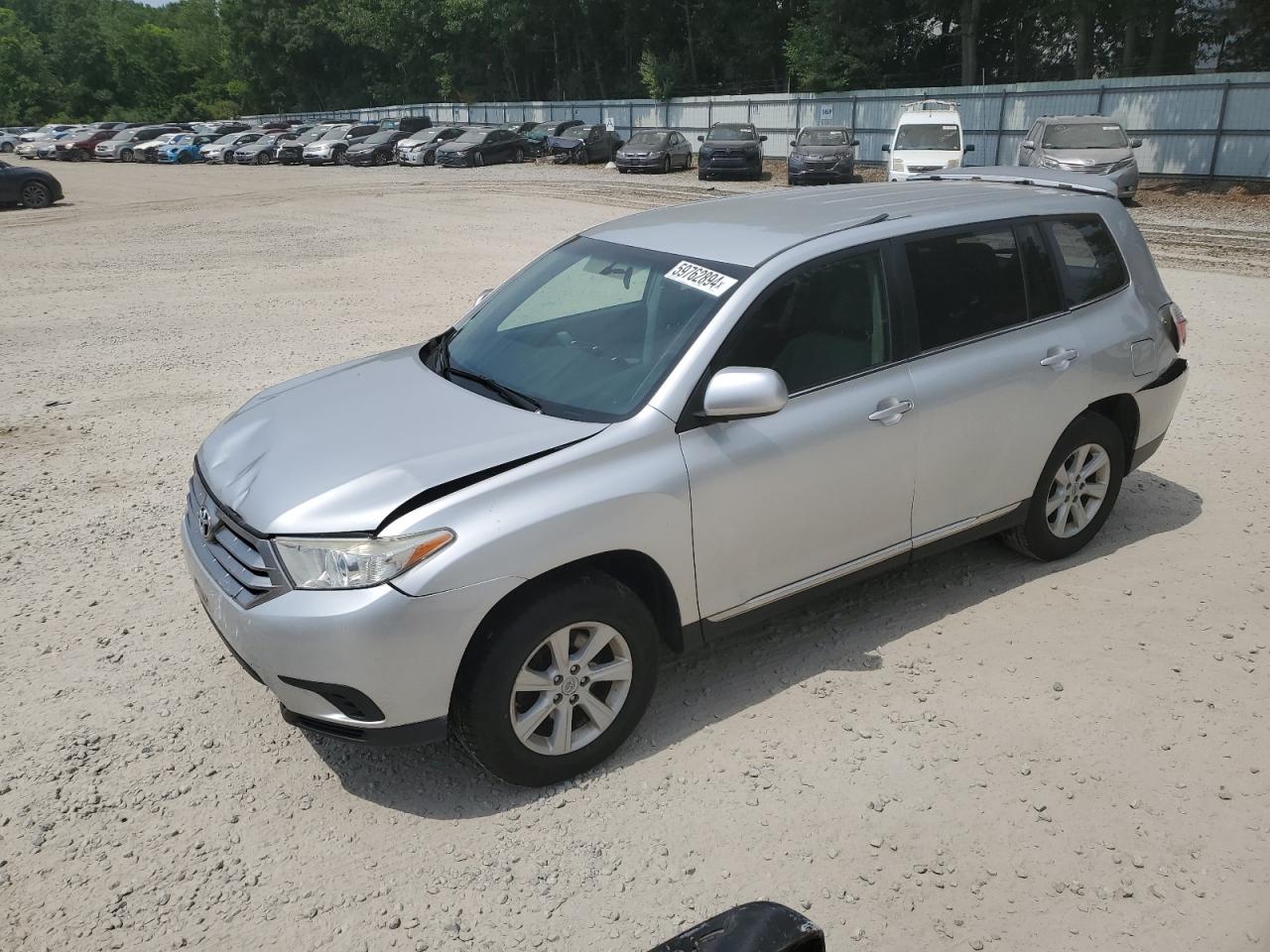 5TDBK3EH8DS212103 2013 Toyota Highlander Base